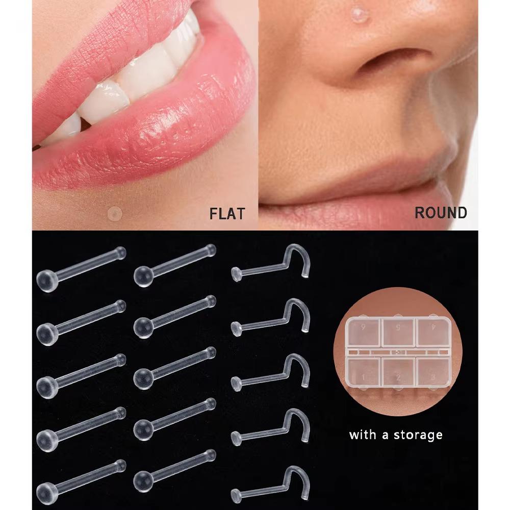 Body Jewelry Materials - 20 шт / коробка акриловые круглые