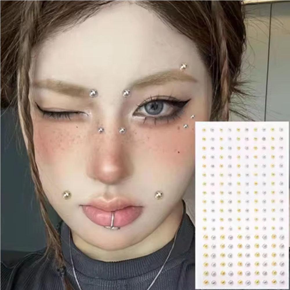 Body Jewelry Stickers - Набор из 58-180 штук: самоклеящиеся многоразовые