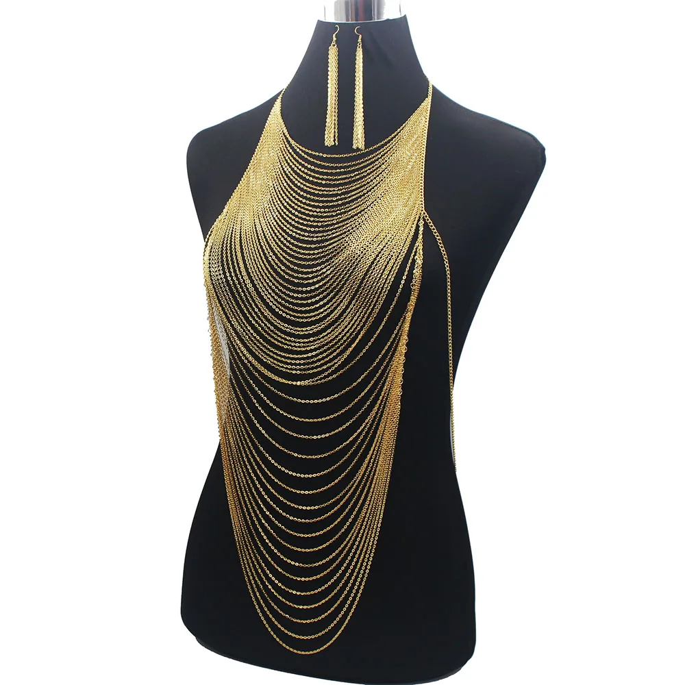 Цепочка для бюстгальтера, золо – обзор и цена Body Jewelry Materials