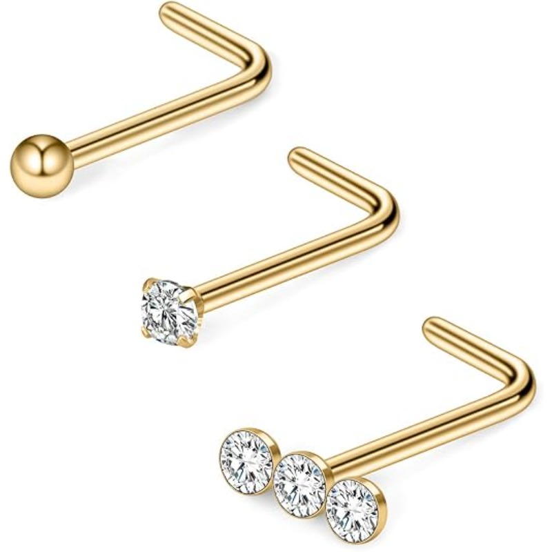 3 шт. 20G кольца для пирсинга  – обзор и цена Body Jewelry Diamond