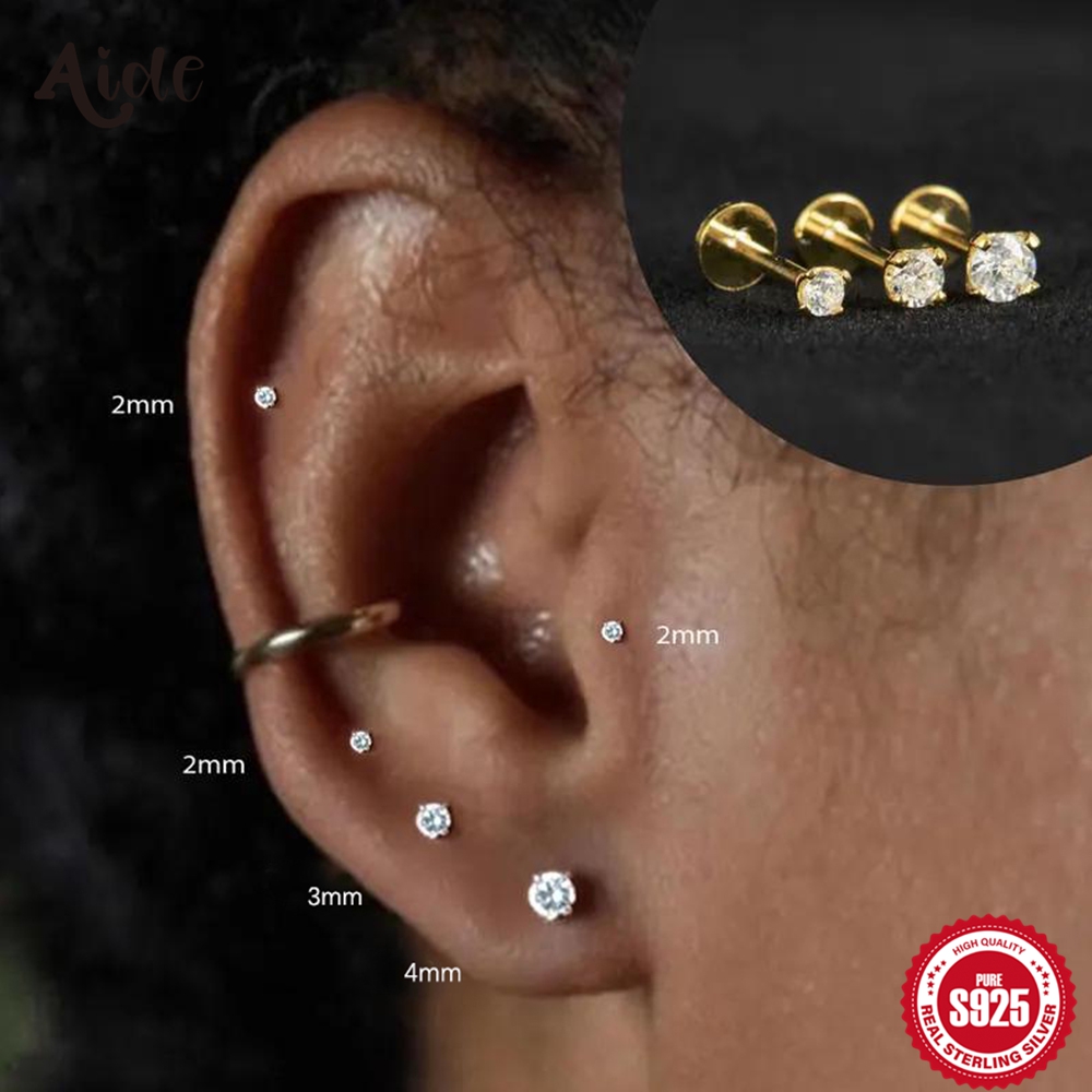 Серьги-лабреты Aide из стерлин – обзор и цена Body Jewelry Labret
