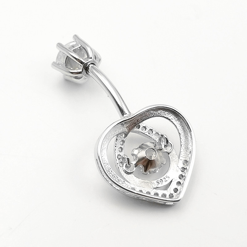 Belly button ring 925 Sterling – обзор и цена Body Jewelry Materials
