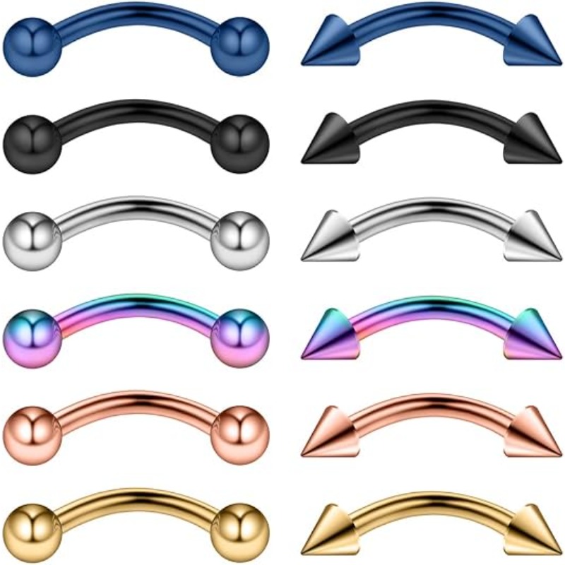 12 шт. 16G хирургическая сталь – обзор и цена Body Jewelry Labret