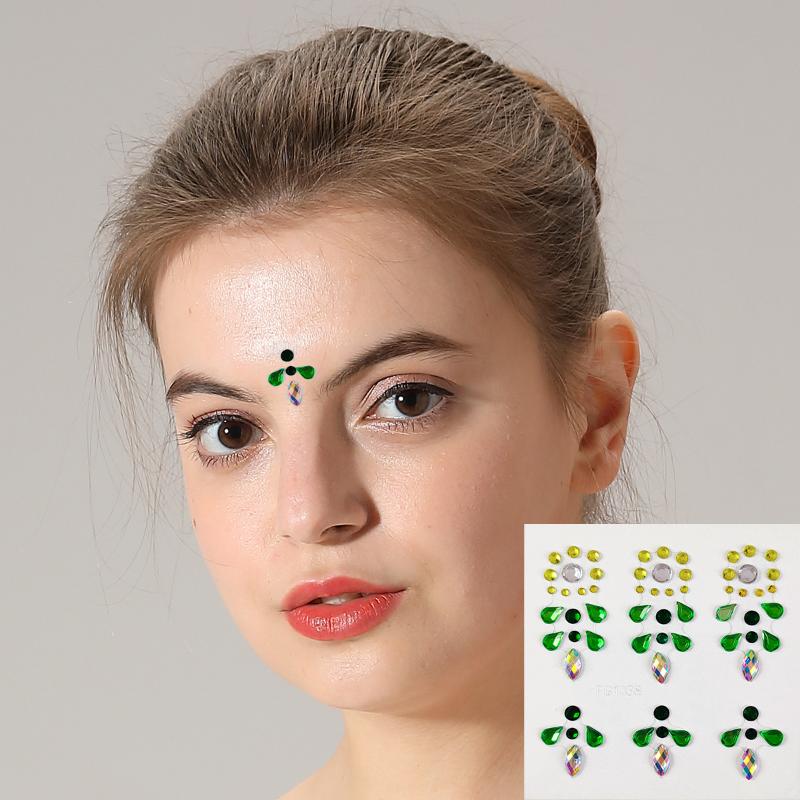 3D-наклейки для глаз и лица со – обзор и цена Body Jewelry Stickers
