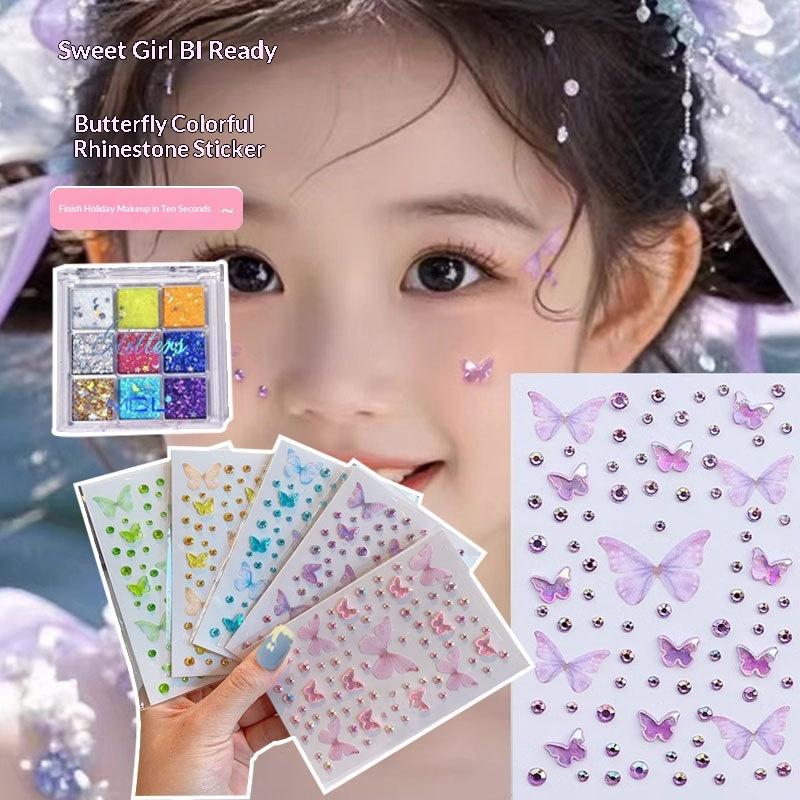 Наклейки для рисования на лице – обзор и цена Body Jewelry Stickers