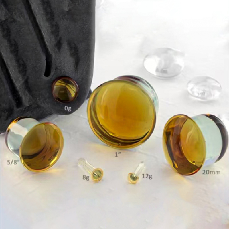 1 пара 1,6-16 мм, высокое каче – обзор и цена Yellow Body Jewelry