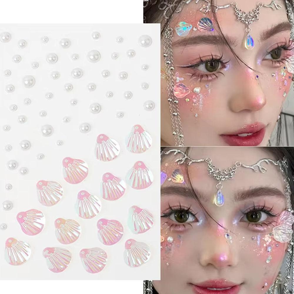 1 лист иридесцентная оболочка  – обзор и цена Body Jewelry Stickers
