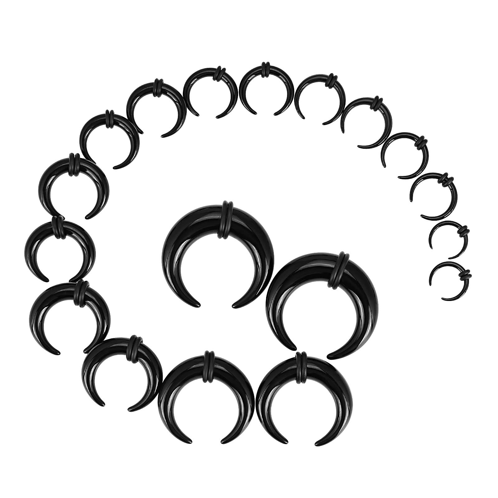 18 шт. акриловые конусы для пе – обзор и цена Body Jewelry Ear Gauges