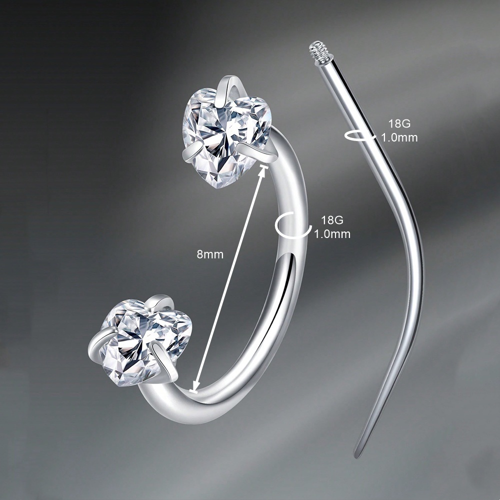 Кольца для пирсинга из нержаве – обзор и цена Helix Cartilage Ring