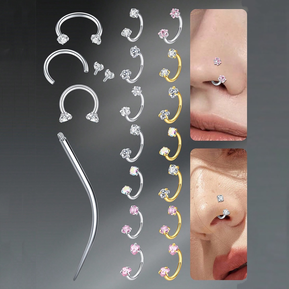 Кольца для пирсинга из нержаве – обзор и цена Helix Cartilage Ring