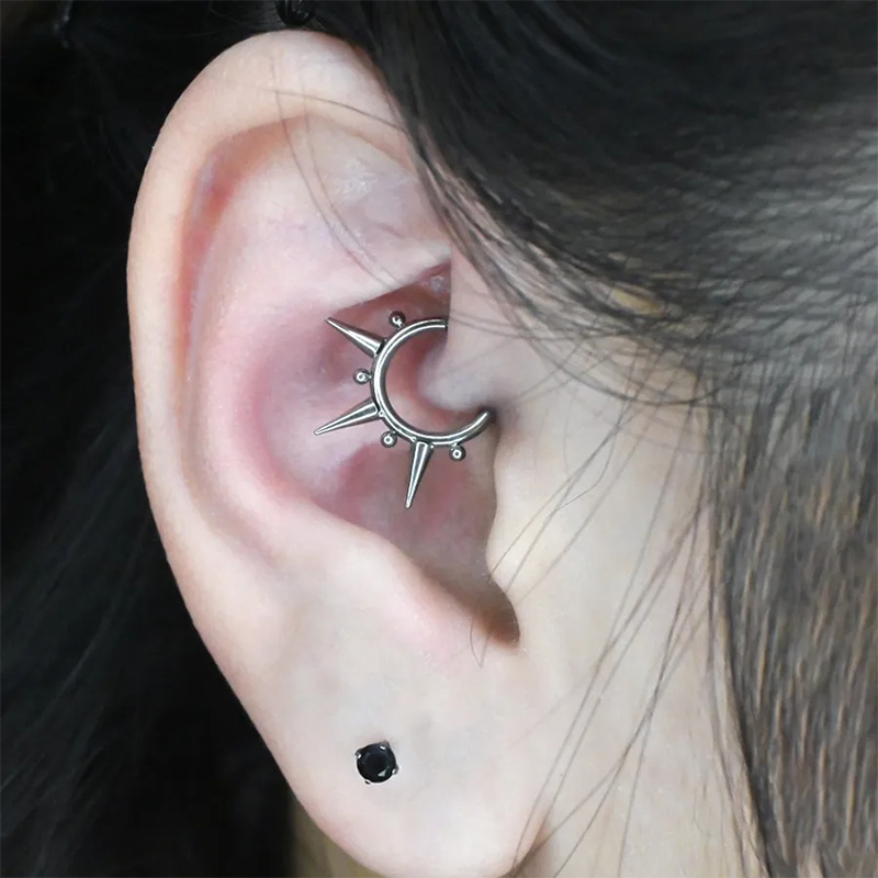 1 шт. 8/10 мм серьга-кольцо из – обзор и цена Helix Cartilage Ring