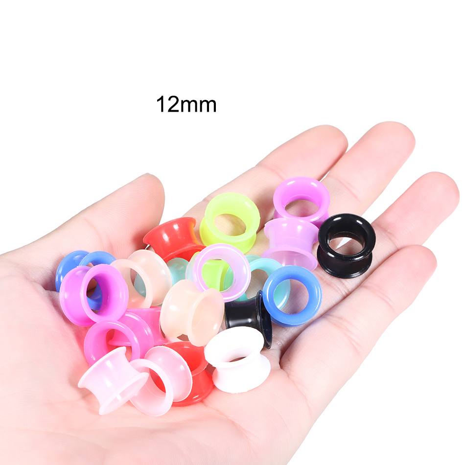 24 шт., силиконовые высокие дв – обзор и цена Body Jewelry Ear Gauges