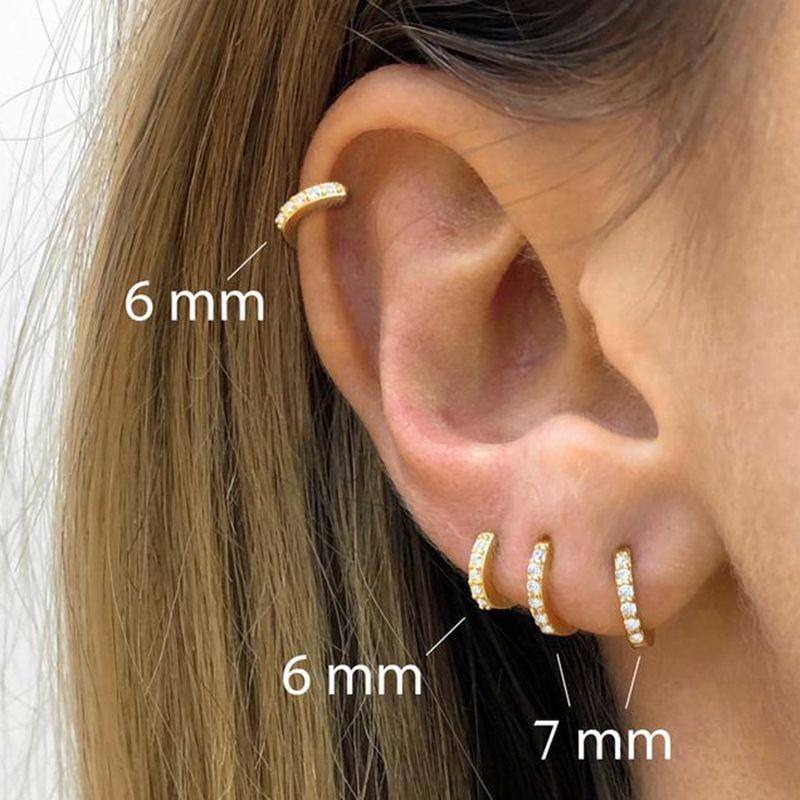 2 шт. Радужные маленькие объяг – обзор и цена Helix Cartilage Ring