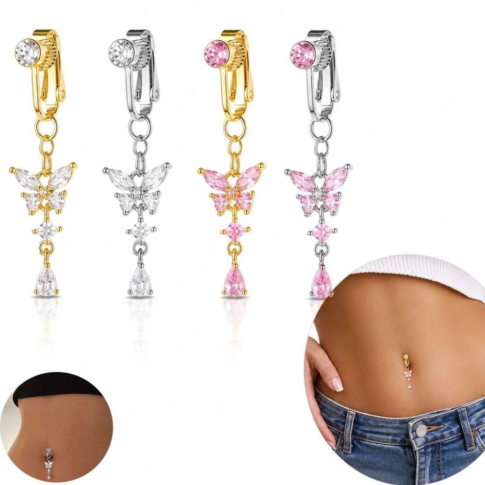 Клипса для пупка с дизайном ба – обзор и цена Body Jewelry Materials