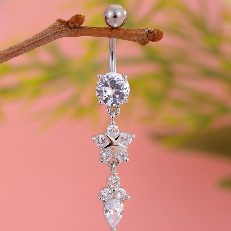 Титановый роскошный изысканный – обзор и цена Body Jewelry Diamond
