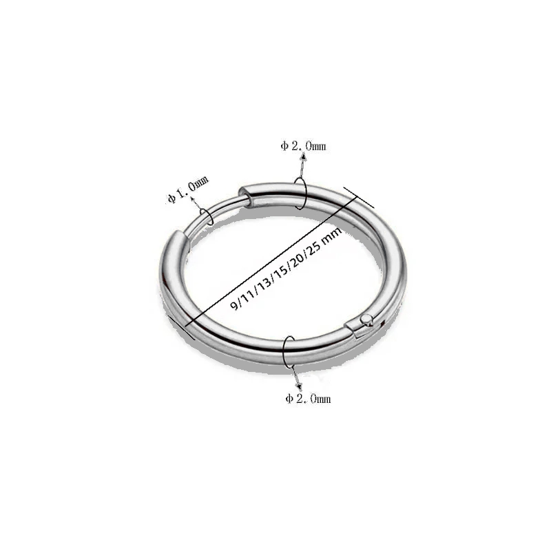 Круглые Кольца Huggies для жен – обзор и цена Helix Cartilage Ring