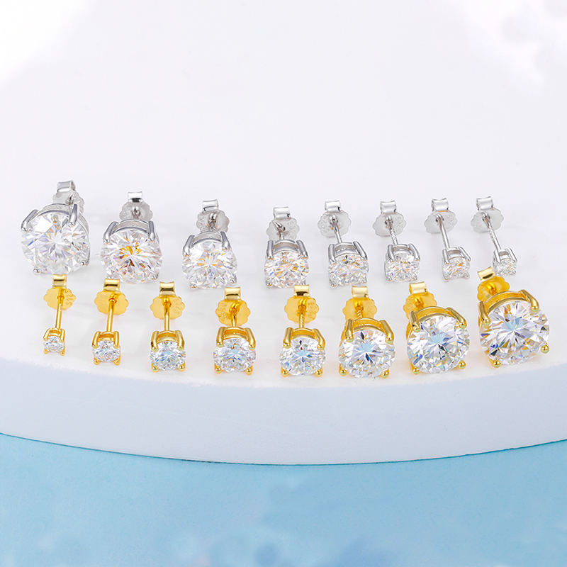 Классические серьги-гвоздики с – обзор и цена Body Jewelry Diamond