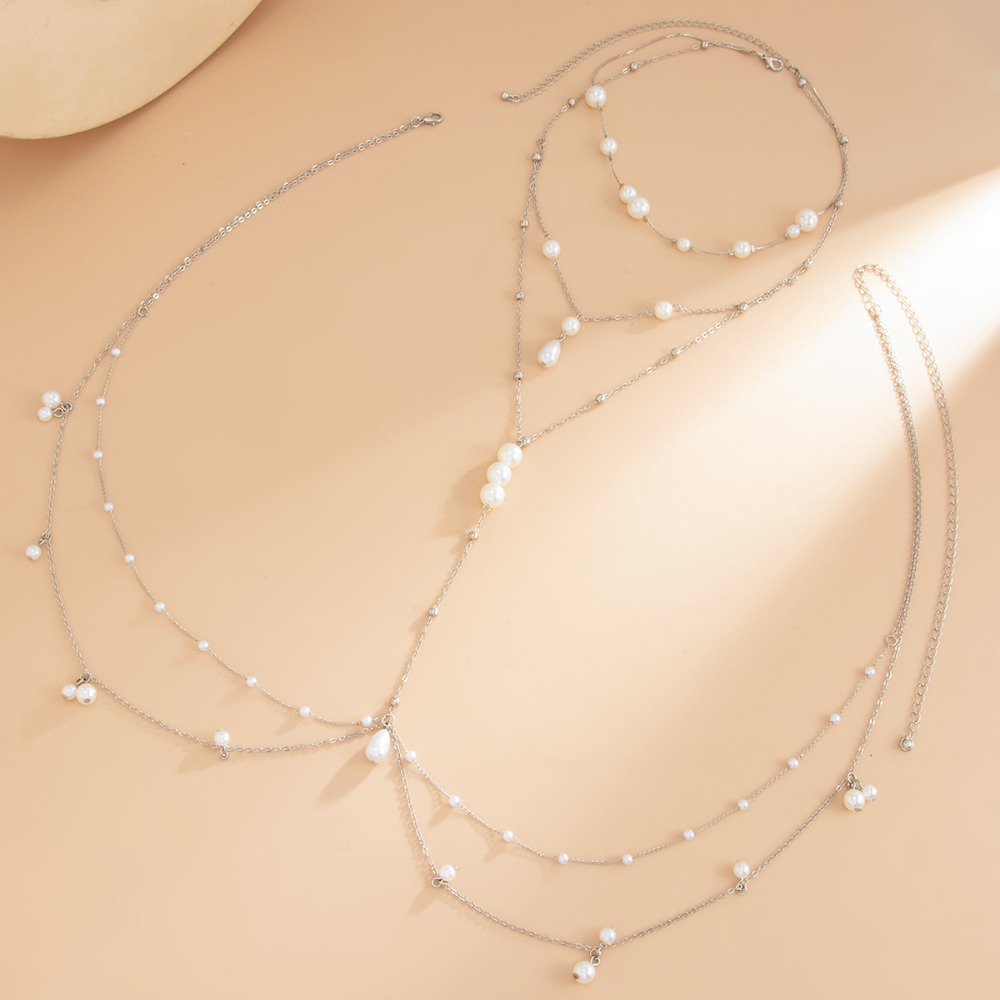 Многослойное ожерелье из искус – обзор и цена Body Jewelry Waist Chains