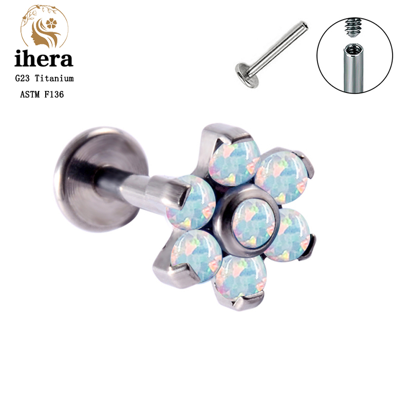 Серьги-гвоздики G23 из титана  – обзор и цена Body Jewelry Labret