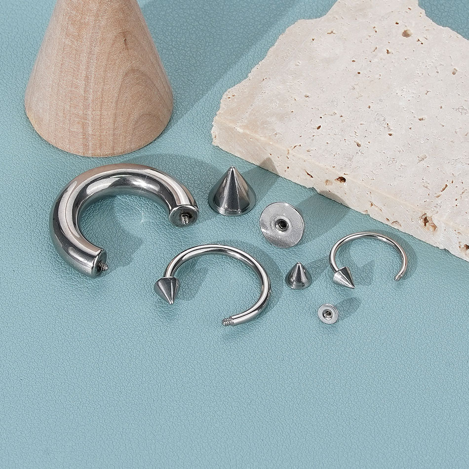 1 шт., кольцо-подкова большого – обзор и цена Body Jewelry Ear Gauges