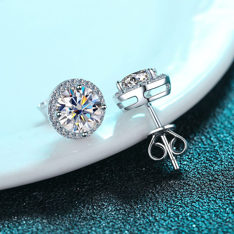 KNOBSPIN 1ct D Цвет Муассанит  – обзор и цена Body Jewelry Diamond