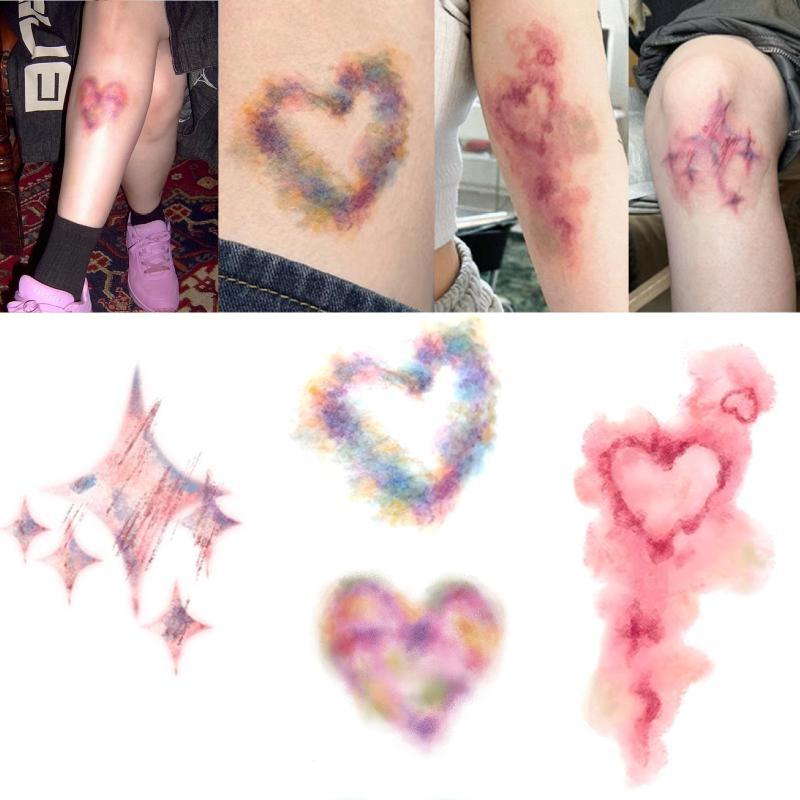 4 листа поддельные татуировки  – обзор и цена Body Jewelry Stickers