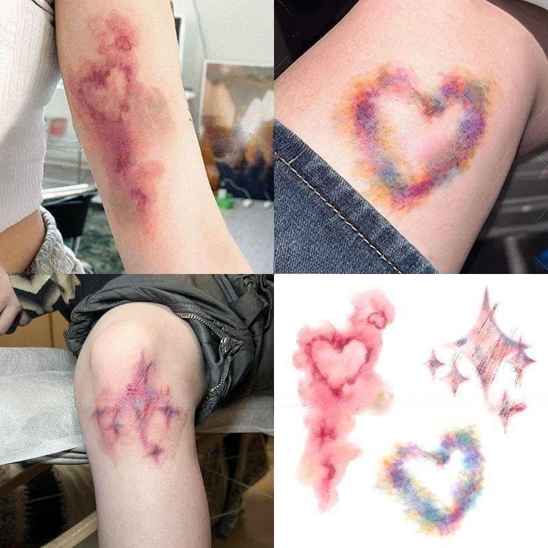 4 листа поддельные татуировки  – обзор и цена Body Jewelry Stickers